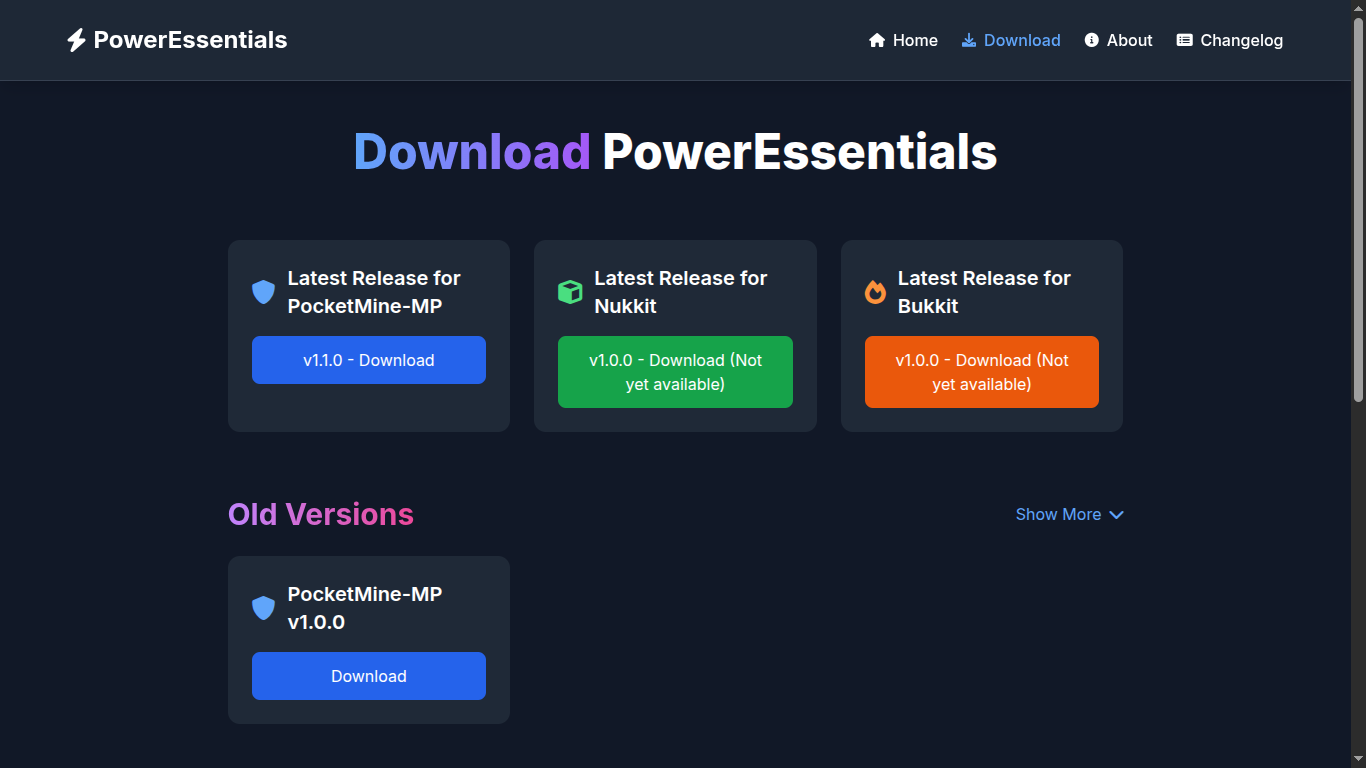 Website PowerEssentials